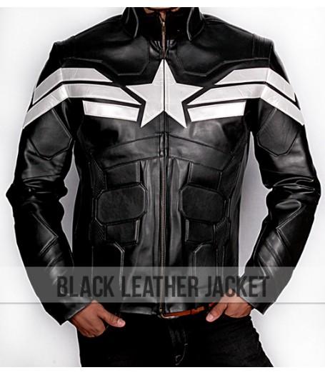 Captain America The Winter Soldier Black Jacket