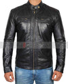 Johnson Black Mens Leather Jacket