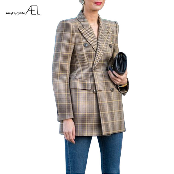 AEL Women Winter Autumn Suit Jacket high-quality 2017 Grace Female Coat Fashion Clothing